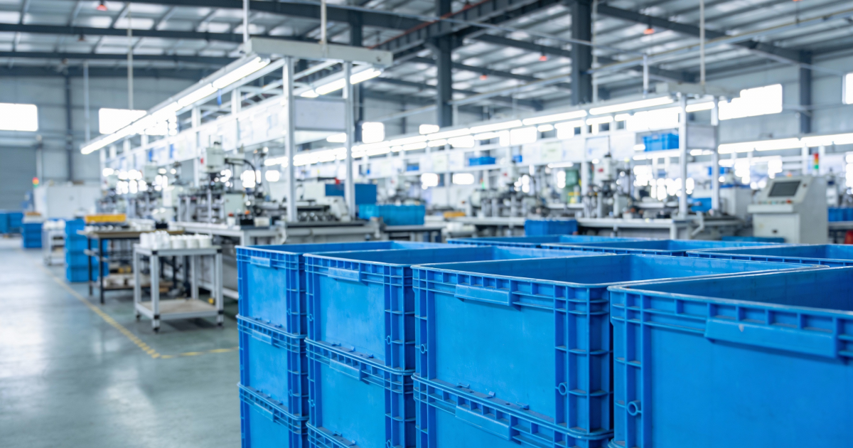 Pojemniki plastikowe dla przemysłu